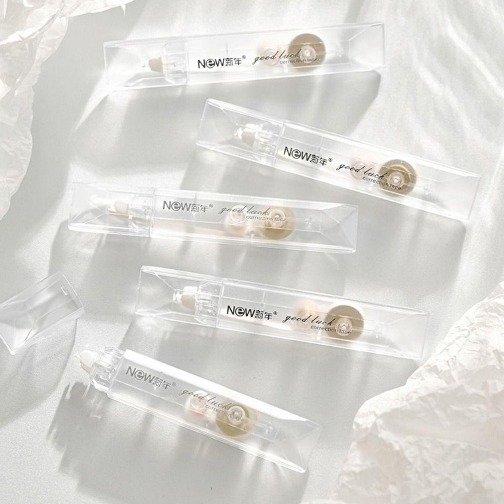 5pcs/Set Large Capacity Correction Tape Smooth Student Alteration Tape Coating Tape School Supplies