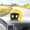 Helmet Car Robot Cute Driving Buddy Robot Figurine Toy Car Dashboard Mini Ornament Gift for Robot Lovers