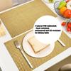 Strong PVC Placemat for Kitchen & Dining Areas Resists Heat Water & Greases Upgrades for Long Service Performances