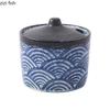 Vintage Ceramic Seasoning Jar Creative Salt Jar Sugar Jar Pepper Jars Spice Jars Seasoning Storage Container Home Seasoning Tool