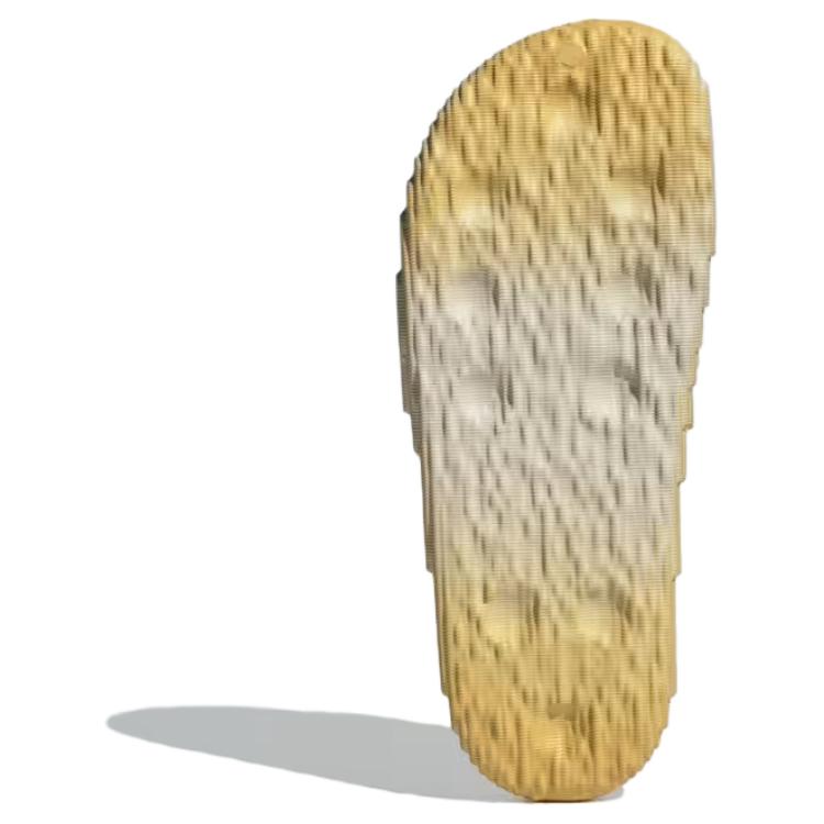 Adidas Adilette 22 Slide Alumina Oat Unisex Sneakers Yellow Off-White JH7795