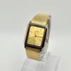 Б/у RADO QZ Rado Diamond Star 121.9521.3 Квадратные Золотой Циферблат