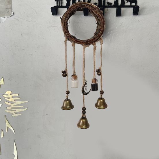 Ведьмины колокольчики Очищают от негативной энергии Привлекают позитивные вибрации Подвесные ведьмины украшения Комната