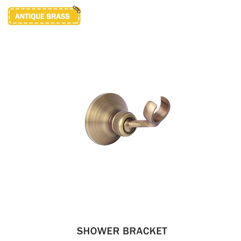 Нержавеющая сталь роскошная античная бронзовая ручная душевая лейка с держателем для душа 1,5 м шланг аксессуары для ванной комнаты душевая лейка