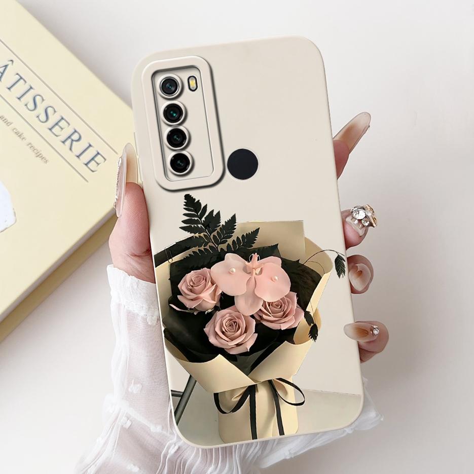 Чехол для Xiaomi Redmi Note 8 2021 Note 8T Модный Чехол с Конфетным Рисунком Ударопрочный Чехол для Телефона Для Redmi Note 8 Pro Note8 Мягкие Чехлы