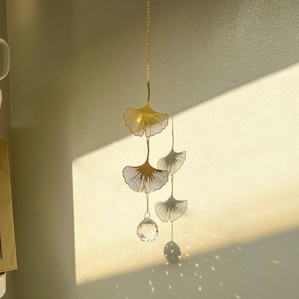 Витраж Ловец солнца Подвесное украшение Хрустальная призма Новый хрустальный ловец солнца Сад