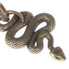 1Pc Brass Snake Key Ring Boa Key Chain Outdoor Small Accessories Car Hanging