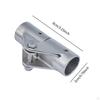 Boat Pipe Connector Handrail Accessories Folding Railing Swivel Hinge Mount Tube Fitting for