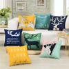 45x45cm Animal Deer Printed Home Sofa Cushion Cover Christmas Decoration Throw Pillowcase Xmas Gift