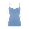 Triumph Sloggi Relaxed Camisole with Chamomile Size 7401 Ever-Infused Finish, Cups, M, (Azura Blue)