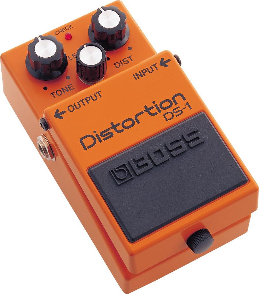 BOSS - Distortion DS-1 + KORG Pitchclip 2 PC-2 + Marks Original Cloth Set