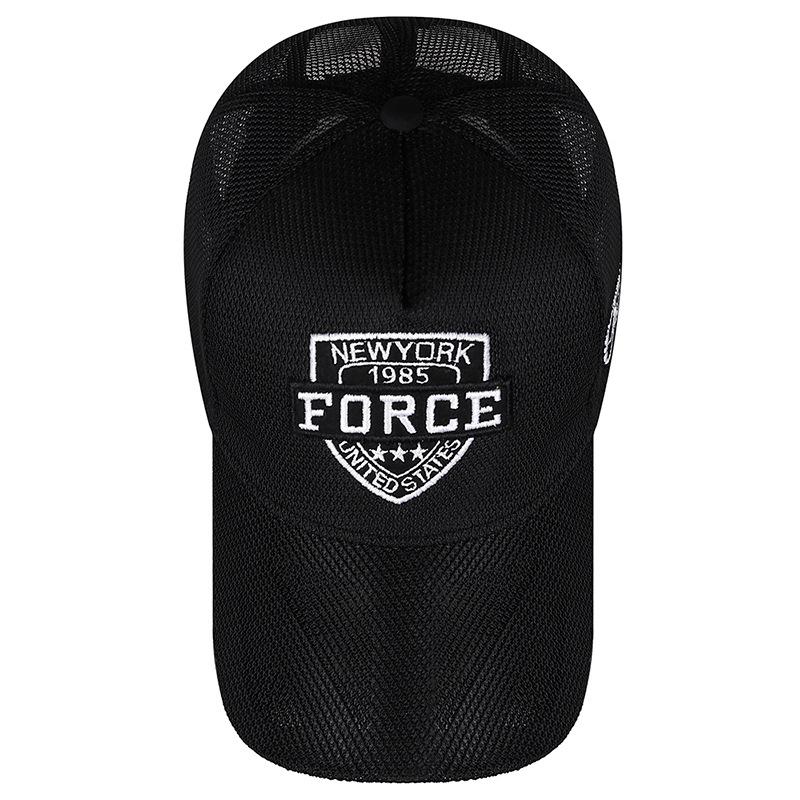 Унисекс Молодежная Летняя Сетчатая Бейсболка с Солнцезащитным Козырьком и Дышащим Дизайном