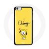 Case for Iphone 4 BTS Bangtan Boys BT21 Chimmy Jimin Yellow Background