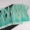 10Meters Rooster Tail Feathers Trim 25-30Cm Coque Feathers Trimming For Handiwork Crafts Carnival Dress Skirt Costumes Plumes