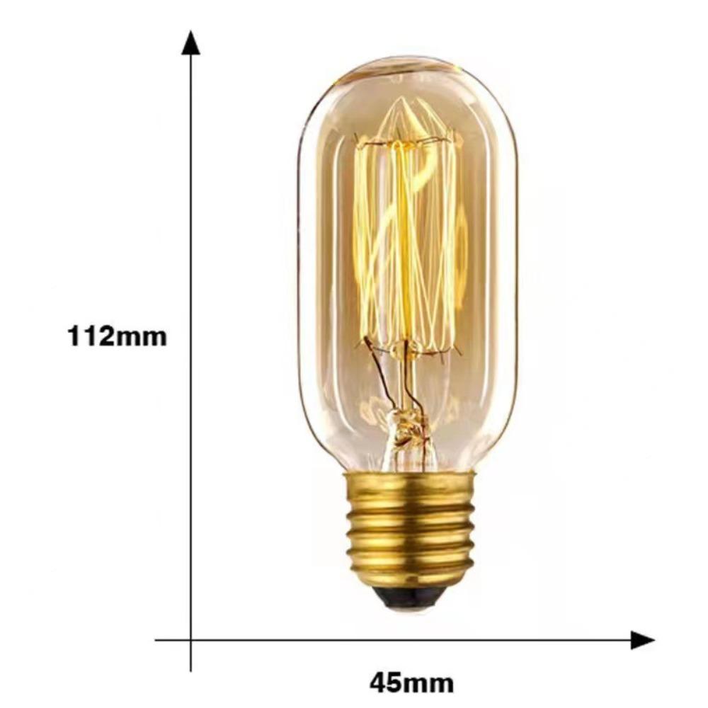 Ретро Лампа Эдисона E27 220V 40W ST64 G80 G95 G125 Лампочка Винтажная Лампа Эдисона Лампа Накаливания Лампа с Нитью Накаливания Домашний Декор