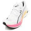 Puma Deviate Nitro 3 Удобные Прочные Дышащие Низкие Беговые Кроссовки Женские Беговые Кроссовки Белые 378450-04