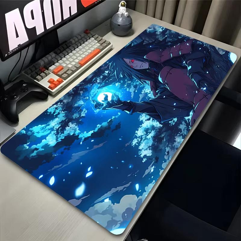 Mouse Pad XXL Large Rubber Mousepads Game Play Mats Notebook Computer Pad Table Mat PC Carpet NNARUTOS Uchiha Madara Mousepad