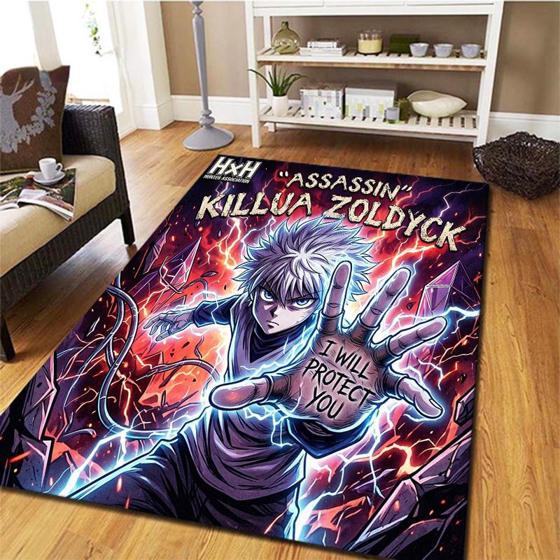 Hunter X Hunter Carpet Rug For Living Room Bedroom Home Sofa Decoration Kids Play Nonslip Floor Mat