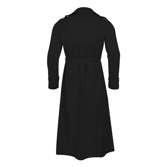 Пальто двубортная ветровка с лацканами в западном стиле мужская куртка на осень