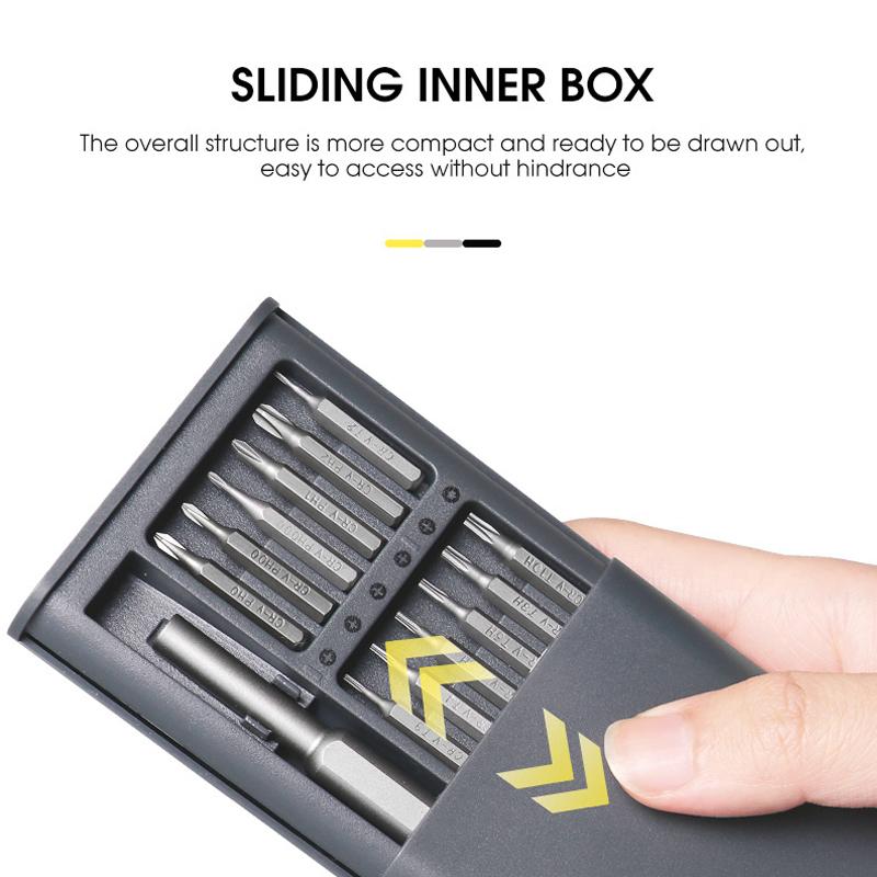 Precision Screwdriver Set Magnetic Screw Driver Bits Mini for Laptop Iphone Computer PC Mobil Phone Torx Cross Slot Phillips