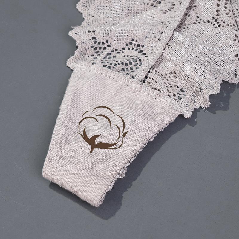 High Quality Women's Low Waist Lace Floral Panties Thong Sexy G -String Brief Underpants Thong Intimates Lingerie Underwear Tangas Calcinhas Bragas