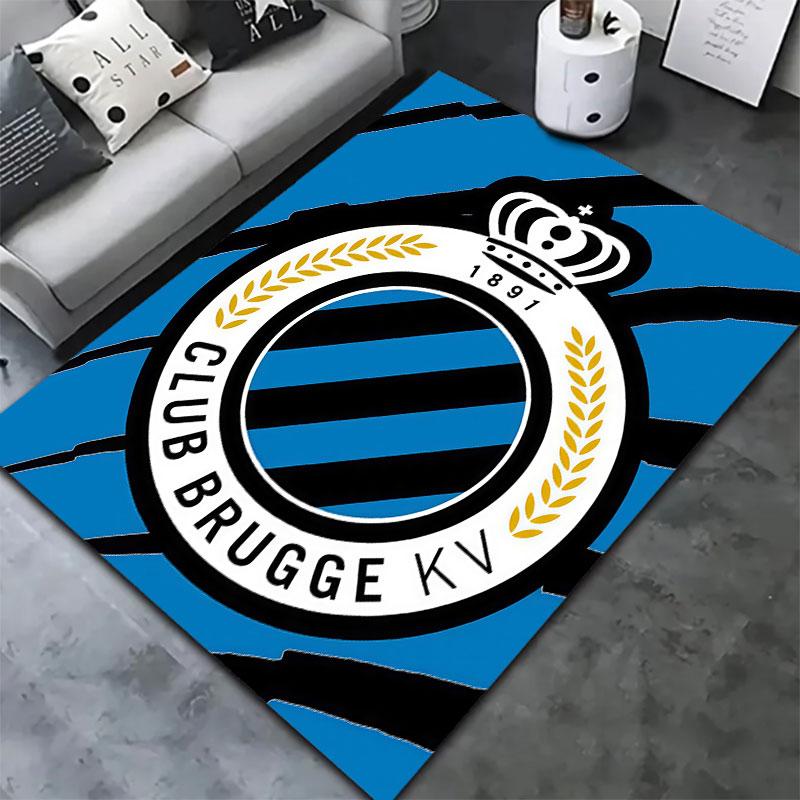 Club Brugge KV Carpet Rug for Living Room Bedroom Home Sofa Decoration,Kids play Non-slip Floor Mat