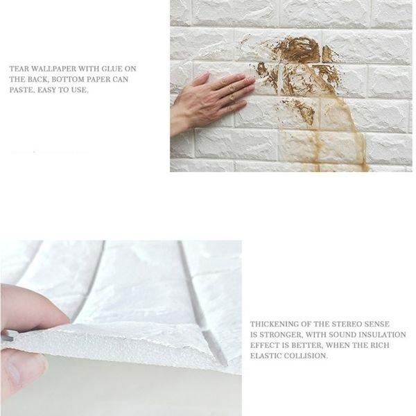 10/20 шт. 70*77CM3D самоклеящиеся наклейки на стену, украшение дома, наклейки на фон, водонепроницаемые и влагостойкие