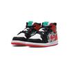 Air Jordan 1 Mid SE TD Ugly Christmas Sweater Детские кроссовки Красный Белый Черный DM1209-150