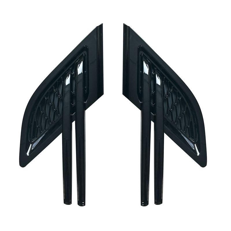 All-Black Fender Side Vent Mesh Panel for 2014-2017 Range Rover Sport