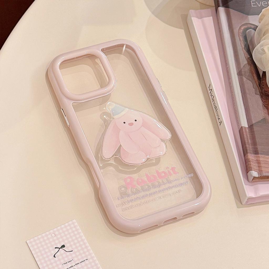 Cute Three-dimensional for IPhone15 for Apple 16 Mobile Phone Case 17ProMax Couple Cartoon 11 Acrylic