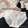 Женские летние легкие роскошные атласные чисто сексуальные кружевные леопардовые сетчатые прозрачные трусики