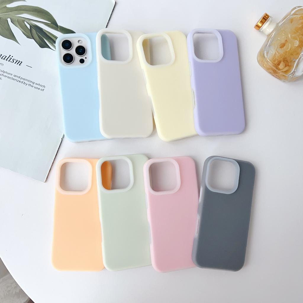 Suitable for Iphone16 Liquid Silicone Jelly Phone Case 14 Anti-drop Apple 15promax Soft Case