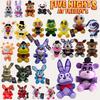 Новая кукла 18 см Пять ночей с Фредди Fnaf Милые плюшевые игрушки Игра Бонни Медведь Фокси Мультяшные набивные куклы Фредди Для детей Подарки