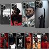 Чехол для телефона рэпера Damso для iPhone 16E 15 Pro 14 Plus 17E 16 17 Pro Max Air 11 12 13 Mini Ударопрочный Capa Милый чехол TPU Прозрачный