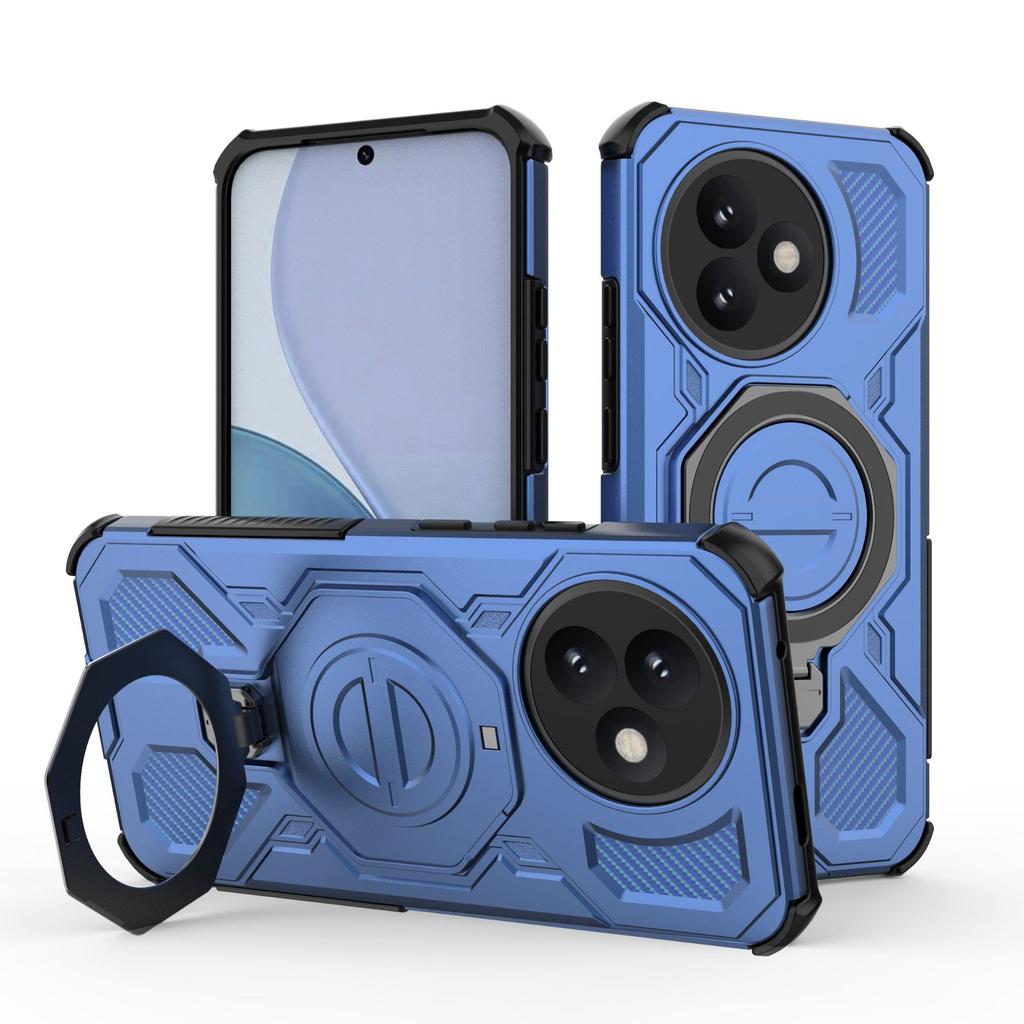 Чехол-кольцо Xiaomi Redmi K80 Ultra с магнитом, вращающийся на 360° [Защита от падений военного уровня] + Металлическая пластина для чехла телефона MagSafe