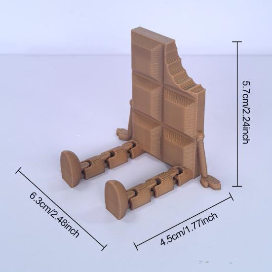 3D-печатная фигурка кофейного уголка, мока-пот/кружка/кофейное зерно/шоколадная фигурка с подвижными ногами для декора офисной/домашней полки, забавные подарки