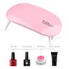 6W Mini Nail Dryer Machine UV Manicure Lamp Home Use Nail Lamp Portable For Nail Drying Polish With USB Cable
