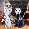 Собака Кошка Украшение Яркий Цвет Призрак Праздничная Атмосфера Питомец Кошка Собака Фигурка Хэллоуин Карнавальная Ночь Декор