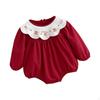 Toddler Baby Girl Clothes Breathable Novelty Long Sleeve Cotton Newborn Romper