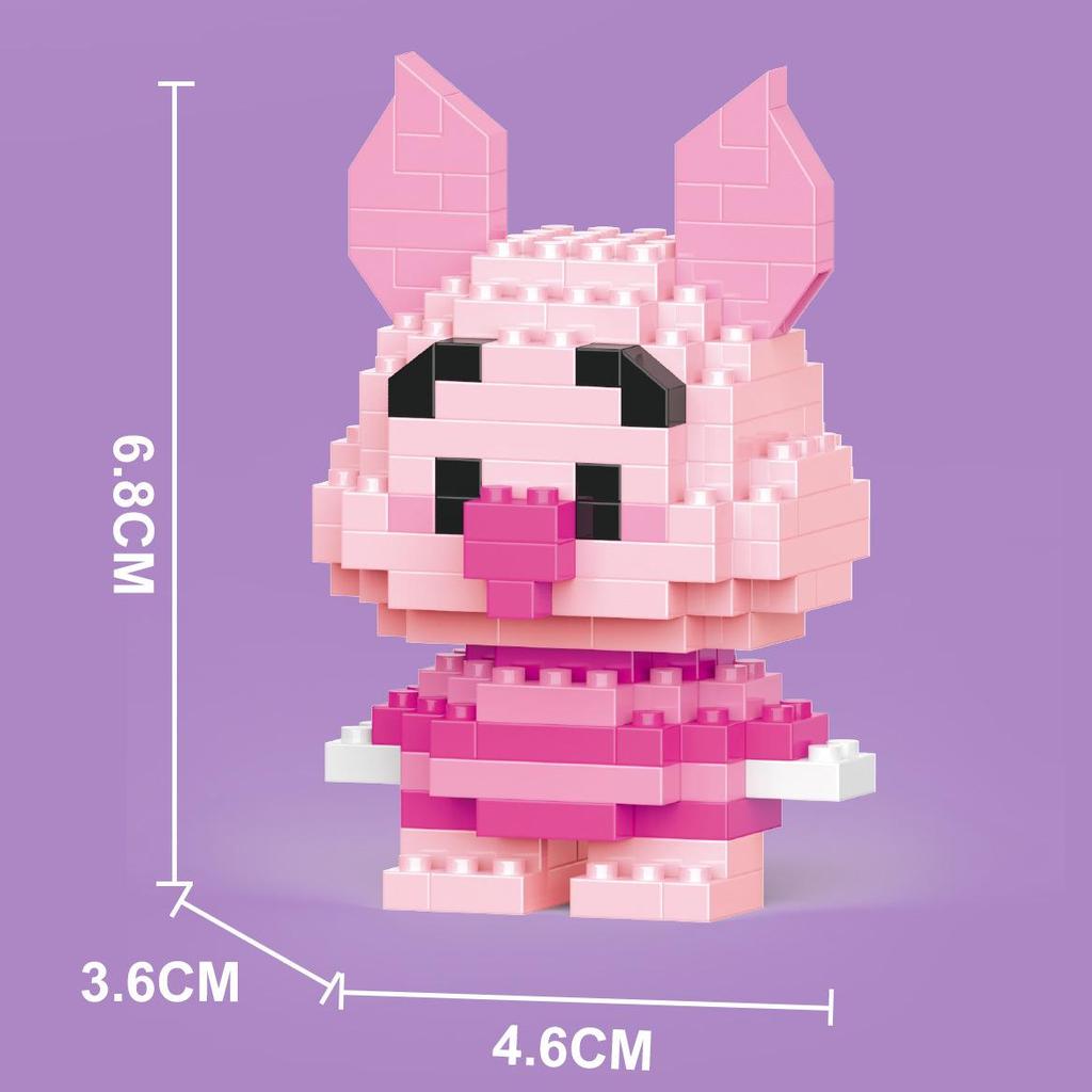 LEGO-Compatible Mini Building Blocks: Cartoon Figurines & Educational Toys