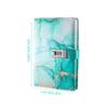 Thickened Password Book with Lock 180 Pages Student Notepad Diary Book  Office School Supplies