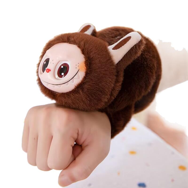 Новый продукт: Pop Mart Labubu Labubu Пата Круг Плюшевая Кукла Милая Игрушка Фигурка Наручный Браслет