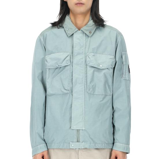26SS Flat Nylon Mixed Goggle Overshirt (20CMOS017A-005991G)