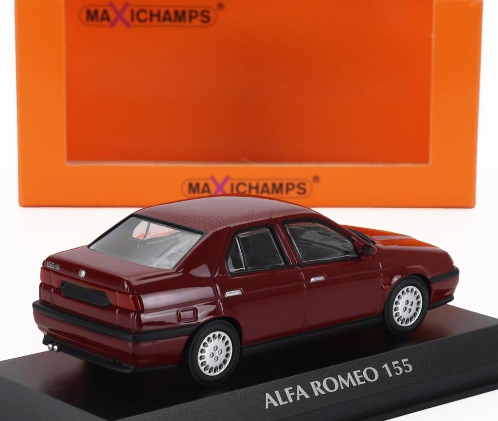 Minichamps Масштабная модель автомобиля Alfa Romeo Diecast ALFA ROMEO 155 1992 1/43 (красный)