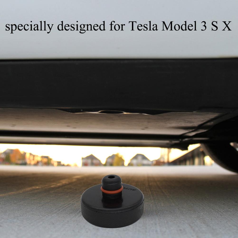 Автомобильный резиновый домкрат, адаптер, инструмент для ремонта, защита рамы, подъемное износостойкое опорное шасси для Tesla Model S Model X Model 3