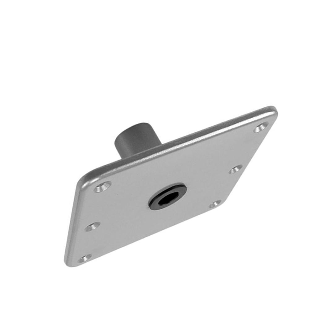 Основание сиденья для лодки из алюминиевого сплава, крепление для сиденья для морской лодки, основание пьедестала для сиденья для лодки с 34-дюймовым штыревым штифтом