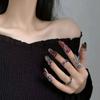 Корейский стиль ювелирных изделий Finger Cot цинковый сплав цинковый сплав кольцо фея кольцо для ногтей женские ювелирные изделия аксессуары кольцо для дизайна ногтей