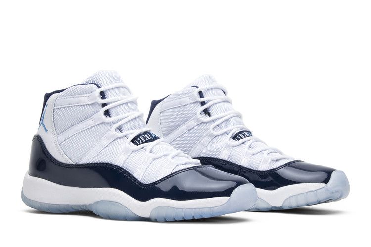 Kids' Sneakers Jordan 11 Retro UNC Win Like 82 (GS) White/University Blue-Midnight Navy