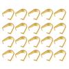 Components Pinch Bail Clasp Pendant Clips Buckle Charm Necklace Hook DIY Jewelry Connector