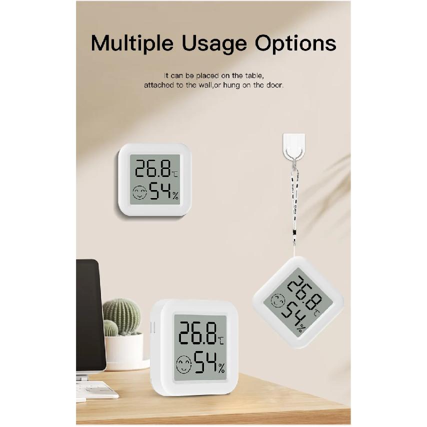 Zigbee 3.0 Smart Tuya Temperature Humidity Sensor APP Remote Control Thermometer For Smart Home Work With Alexa ZHA Zigbee2Mqtt